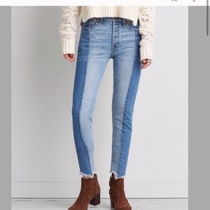 Two Toned AEO Jeans
